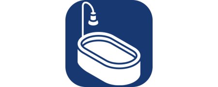 Oval-Badewannen