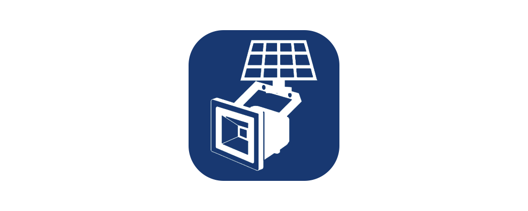 Projecteurs LED solaires à détecteur (IP65) | Autonome | Gross Schweiz AG